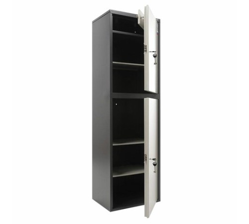 Шкаф металлический для документов AIKO "SL-150/2Т" ГРАФИТ, 1490х460х340 мм, 36 кг, S10799152502 Шкаф металлический для документов AIKO "SL-150/2Т" ГРАФИТ, 1490х460х340 мм, 36 кг, S10799152502