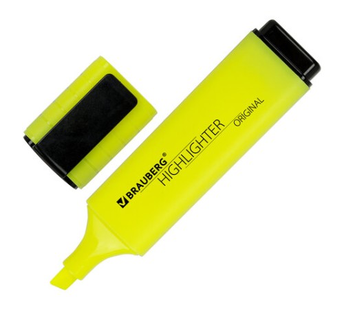 Набор текстовыделителей 24 ЦВЕТА на подставке, BRAUBERG 