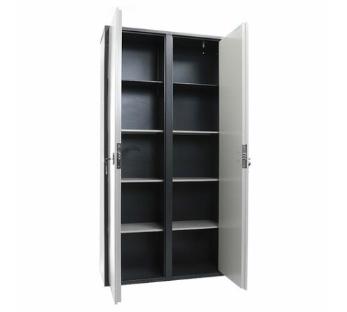 Шкаф металлический для документов AIKO "SL-185/2" ГРАФИТ, 1800х920х340 мм, 85 кг, S10799182002 Шкаф металлический для документов AIKO "SL-185/2" ГРАФИТ, 1800х920х340 мм, 85 кг, S10799182002