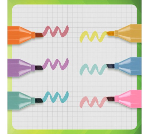 Набор текстовыделителей 6 ПАСТЕЛЬНЫХ ЦВЕТОВ, АССОРТИ, STAFF College "STICK PASTEL", линия письма 1-4 мм, скошенный наконечник, 152532 Набор текстовыделителей 6 ПАСТЕЛЬНЫХ ЦВЕТОВ, АССОРТИ, STAFF College "STICK PASTEL", линия письма 1-4 мм, скошенный наконечник, 152532