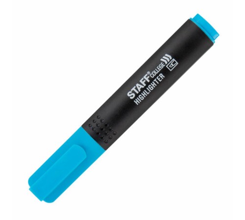 Набор текстовыделителей 6 НЕОНОВЫХ ЦВЕТОВ, АССОРТИ, STAFF College "STICK NEON", линия письма 1-4 мм, скошенный наконечник, 152534