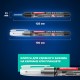 Маркер строительный с длинным наконечником многофункциональный разметочный для труднодоступных мест ЧЕРНЫЙ, 1 мм, BRAUBERG UNIVERSAL, 152540