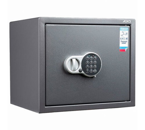 Сейф AIKO "TSN-37 EL", 370х435х381,мм, 17 кг, электронный замок, полка, S10399520414