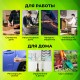 Маркер-краска лаковый (paint marker) 2-4 мм, СИНИЙ, НИТРО-ОСНОВА, STAFF PROFIT, для любых поверхностей, 152581