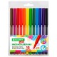 Фломастеры BRAUBERG KIDS КЛАССИЧЕСКИЕ 12 цветов, вентилируемый колпачок, ПВХ-упаковка, 152601