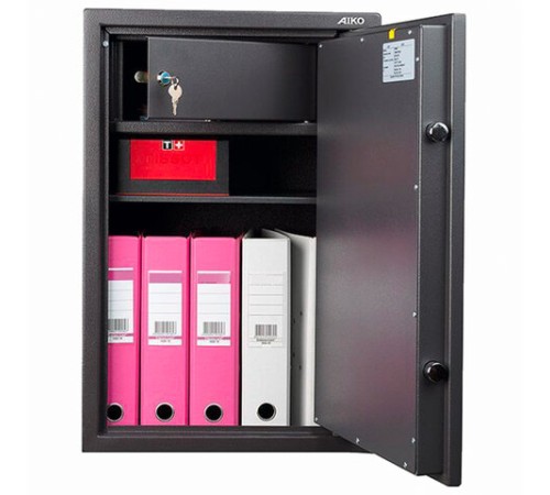 Сейф AIKO "TSN-65ТEL", 650х435x381 мм, 28 кг, электронный замок, полка, трейзер, S10399540914