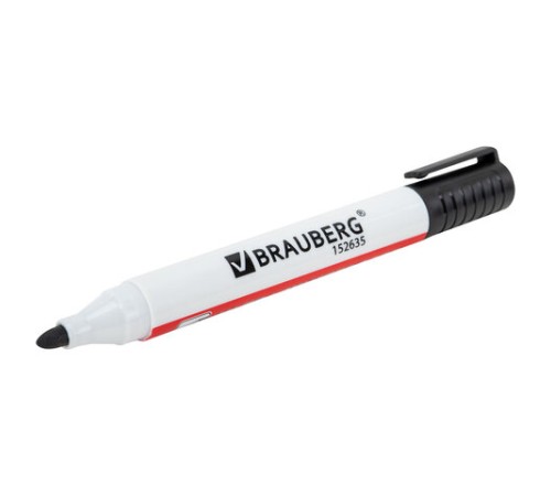 Маркеры стираемые для белой доски, НАБОР 4 ЦВЕТА, BRAUBERG "ULTRA WHITEBOARD MARKER", 3 мм, 152635