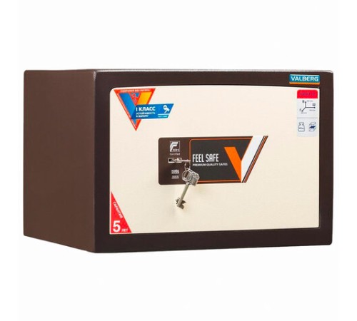 Сейф взломостойкий 1 класс VALBERG "Карат-30 new", 300х440х380 мм, 65 кг, ключевой замок, S10499103040 Сейф взломостойкий 1 класс VALBERG "Карат-30 new", 300х440х380 мм, 65 кг, ключевой замок, S10499103040