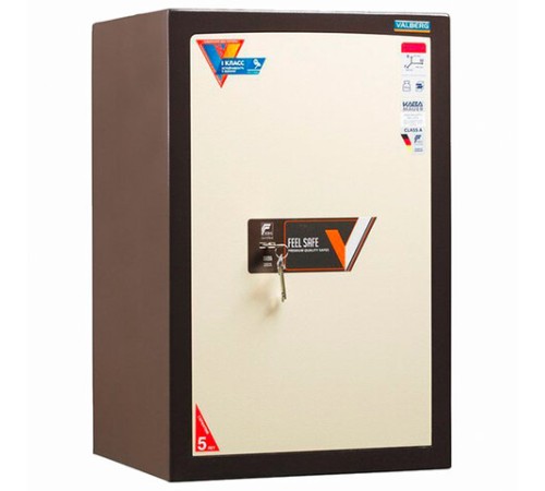 Сейф взломостойкий 1 класс VALBERG "Карат-67Т new", 670х440х380 мм, 126 кг, ключевой замок, S10499106540 Сейф взломостойкий 1 класс VALBERG "Карат-67Т new", 670х440х380 мм, 126 кг, ключевой замок, S10499106540