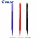 Стержень стираемый гелевый PILOT, 111 мм, ЧЕРНЫЙ, узел 0,7 мм, линия письма 0,35 мм, BLS-FR-7