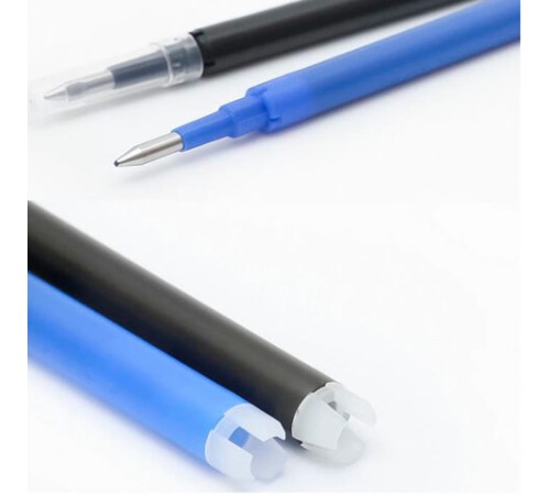 Стержень стираемый гелевый PILOT, 111 мм, ЧЕРНЫЙ, узел 0,7 мм, линия письма 0,35 мм, BLS-FR-7