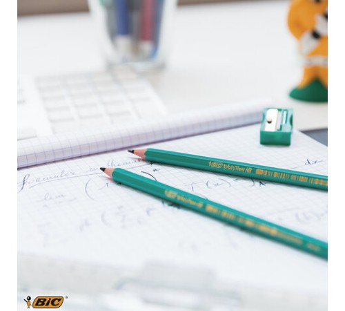 Карандаш чернографитный BIC, 1 шт., "Evolution", HB, корпус зеленый, 8803112 Карандаш чернографитный BIC, 1 шт., "Evolution", HB, корпус зеленый, 8803112