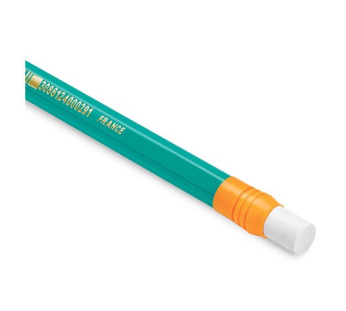 Карандаш чернографитный BIC, 1 шт., "Evolution", HB, с ластиком, корпус зеленый, 8803323 Карандаш чернографитный BIC, 1 шт., "Evolution", HB, с ластиком, корпус зеленый, 8803323