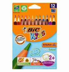 Карандаши цветные утолщенные BIC 