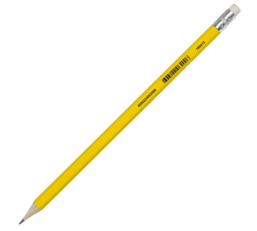 Карандаш чернографитный BRAUBERG, 1 шт., "Fluor", НВ, с ластиком, корпус неоновый ассорти, заточенный, 180613 Карандаш чернографитный BRAUBERG, 1 шт., "Fluor", НВ, с ластиком, корпус неоновый ассорти, заточенный, 180613