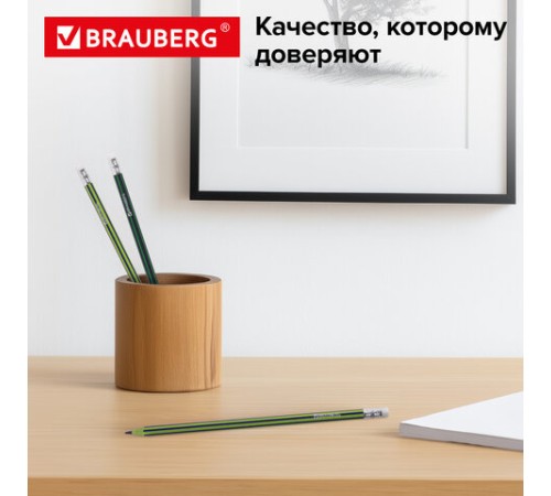 Карандаши чернографитные BRAUBERG НАБОР 6 шт., "Jet", НВ, с резинкой, пластиковые, корпус ассорти, заточенные, 180632 Карандаши чернографитные BRAUBERG НАБОР 6 шт., "Jet", НВ, с резинкой, пластиковые, корпус ассорти, заточенные, 180632