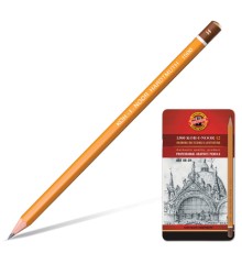 Карандаши чернографитные KOH-I-NOOR, НАБОР 12 шт., 