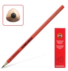 Карандаш чернографитный KOH-I-NOOR, 1 шт., 