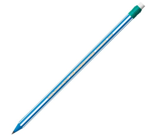 Карандаш чернографитный BIC, 1 шт., "Evolution Stripes", HB, с ластиком, корпус ассорти, 8960342 Карандаш чернографитный BIC, 1 шт., "Evolution Stripes", HB, с ластиком, корпус ассорти, 8960342