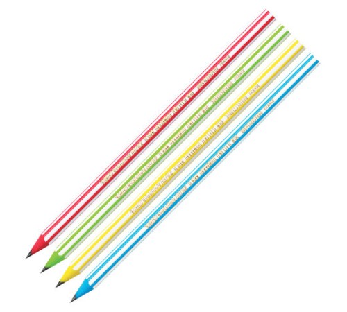 Карандаш чернографитный BIC, 1 шт., "Evolution Stripes", HB, корпус ассорти, 918487 Карандаш чернографитный BIC, 1 шт., "Evolution Stripes", HB, корпус ассорти, 918487