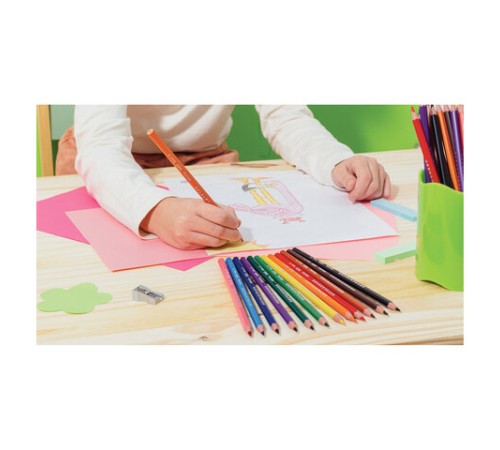 Карандаши цветные BIC "Kids ECOlutions Evolution", 18 цветов, пластиковые, заточенные, европодвес, 937513 Карандаши цветные BIC "Kids ECOlutions Evolution", 18 цветов, пластиковые, заточенные, европодвес, 937513