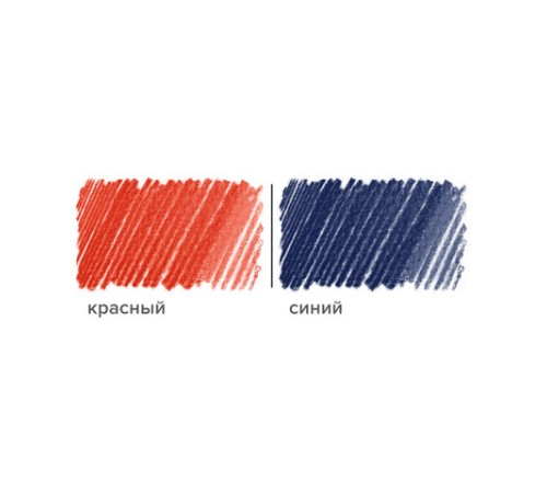 Карандаш двухцветный КРАСНО-СИНИЙ, BRAUBERG, УТОЛЩЕННЫЙ, 1 шт., шестигранный, грифель 4 мм, натуральное дерево, 181262 Карандаш двухцветный КРАСНО-СИНИЙ, BRAUBERG, УТОЛЩЕННЫЙ, 1 шт., шестигранный, грифель 4 мм, натуральное дерево, 181262