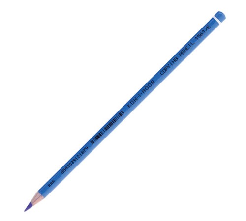 Карандаш химический KOH-I-NOOR, СИНИЙ, 1 шт., грифель 3 мм, длина 175 мм, 156100E004KS Карандаш химический KOH-I-NOOR, СИНИЙ, 1 шт., грифель 3 мм, длина 175 мм, 156100E004KS