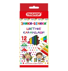 Карандаши цветные ПИФАГОР 