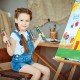 Карандаши цветные акварельные ЮНЛАНДИЯ "ЮНЫЙ ВОЛШЕБНИК", 12 цветов, шестигранные, грифель 3 мм, натуральное дерево, 181402