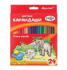 Карандаши цветные ГАММА 