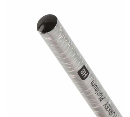 Карандаш чернографитный BRAUBERG "PREMIUM TURKEY", 1 шт., "Platinum", НВ, дисплей, 181561 Карандаш чернографитный BRAUBERG "PREMIUM TURKEY", 1 шт., "Platinum", НВ, дисплей, 181561