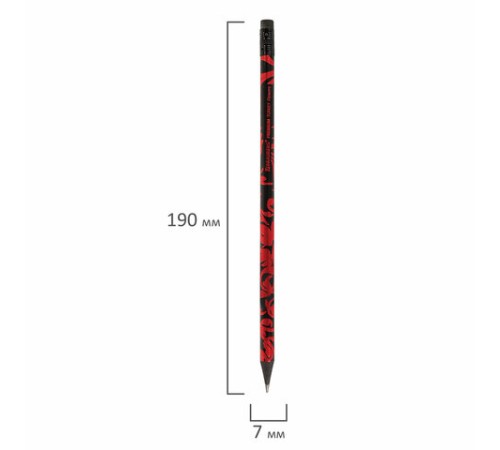 Карандаш чернографитный BRAUBERG "PREMIUM TURKEY", 1 шт., "Flowers", НВ, ассорти, дисплее, 181562 Карандаш чернографитный BRAUBERG "PREMIUM TURKEY", 1 шт., "Flowers", НВ, ассорти, дисплее, 181562
