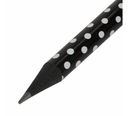 Карандаш чернографитный BRAUBERG "PREMIUM TURKEY", 1 шт., "Dots", НВ, ассорти, дисплей, 181563 Карандаш чернографитный BRAUBERG "PREMIUM TURKEY", 1 шт., "Dots", НВ, ассорти, дисплей, 181563