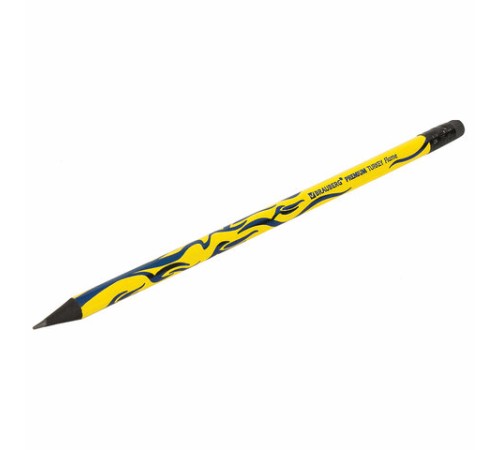 Карандаш чернографитный BRAUBERG "PREMIUM TURKEY", 1 шт., "Flame", НВ, ассорти, дисплей,181565 Карандаш чернографитный BRAUBERG "PREMIUM TURKEY", 1 шт., "Flame", НВ, ассорти, дисплей,181565