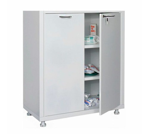 Шкаф медицинский 2-створчатый HILFE "МД 2 1780/SG" 1850х800х400 мм, стекло, белый, S26199205509 Шкаф медицинский 2-створчатый HILFE "МД 2 1780/SG" 1850х800х400 мм, стекло, белый, S26199205509
