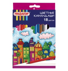 Карандаши цветные ПИФАГОР 