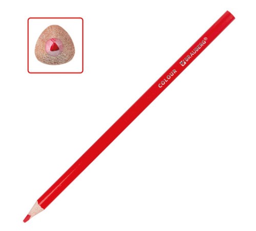 Карандаши цветные BRAUBERG PREMIUM, 24 цвета, трехгранные, грифель 3,3 мм, натуральное дерево, 181653