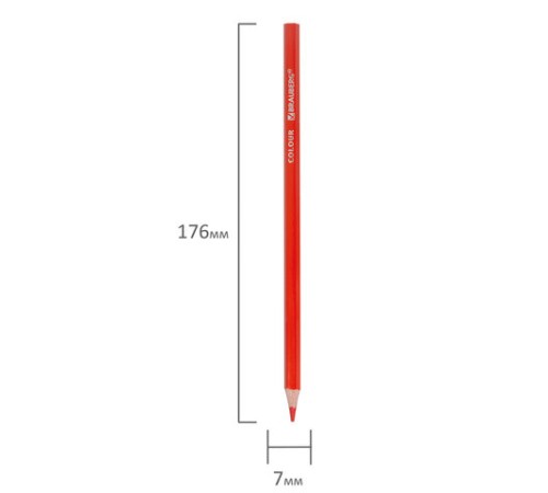 Карандаши цветные BRAUBERG PREMIUM, 36 цветов, шестигранные, грифель 3,3 мм, натуральное дерево, 181659 Карандаши цветные BRAUBERG PREMIUM, 36 цветов, шестигранные, грифель 3,3 мм, натуральное дерево, 181659