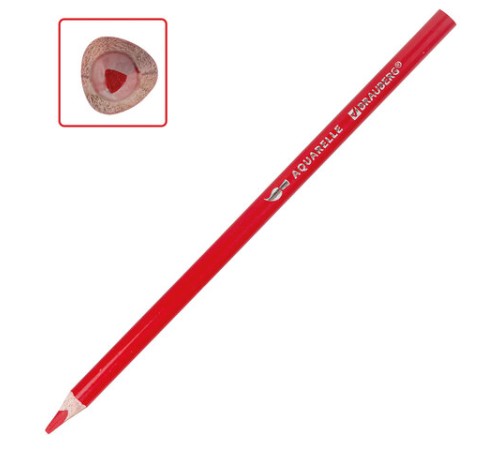 Карандаши цветные акварельные BRAUBERG PREMIUM AQUARELLE, 24 цвета, трехгранные, утолщенный грифель 4 мм, натуральное дерево, 181673 Карандаши цветные акварельные BRAUBERG PREMIUM AQUARELLE, 24 цвета, трехгранные, утолщенный грифель 4 мм, натуральное дерево, 181673