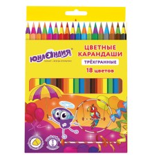 Карандаши цветные ЮНЛАНДИЯ 