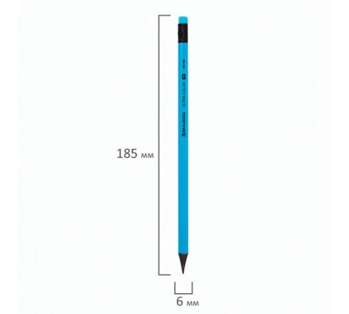Набор карандашей чернографитных BRAUBERG "ULTRA COLOR" 4 шт., HB, с ластиком, пластиковые, 181709 Набор карандашей чернографитных BRAUBERG "ULTRA COLOR" 4 шт., HB, с ластиком, пластиковые, 181709