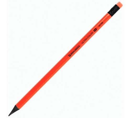 Набор карандашей чернографитных BRAUBERG "ULTRA COLOR" 4 шт., HB, с ластиком, пластиковые, 181709 Набор карандашей чернографитных BRAUBERG "ULTRA COLOR" 4 шт., HB, с ластиком, пластиковые, 181709