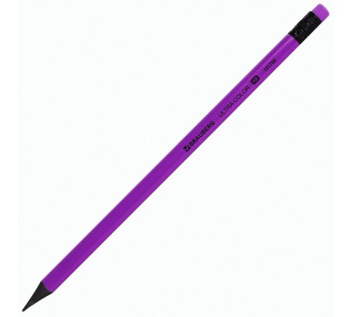 Набор карандашей чернографитных BRAUBERG "ULTRA COLOR" 4 шт., HB, с ластиком, пластиковые, 181709 Набор карандашей чернографитных BRAUBERG "ULTRA COLOR" 4 шт., HB, с ластиком, пластиковые, 181709