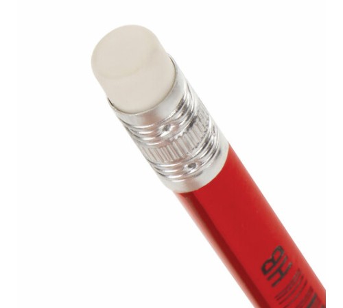 Карандаш чернографитный STAFF "Basic" BLP-744, 1 шт., НВ, с ластиком, пластик, корпус ассорти, 181744 Карандаш чернографитный STAFF "Basic" BLP-744, 1 шт., НВ, с ластиком, пластик, корпус ассорти, 181744