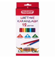 Карандаши цветные ПИФАГОР 