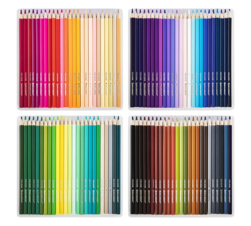 Карандаши цветные супермягкие яркие BRAUBERG MAX, 100 цветов, шестигранные, грифель 3,3 мм, натуральное дерево, 181862