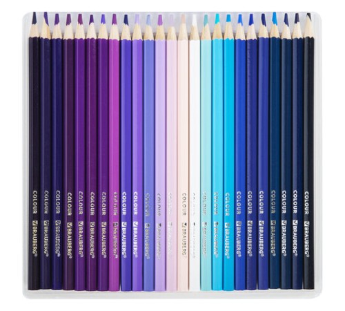 Карандаши цветные супермягкие яркие BRAUBERG MAX, 100 цветов, шестигранные, грифель 3,3 мм, натуральное дерево, 181862