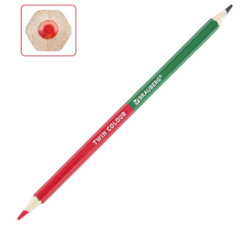 Карандаши цветные двусторонние BRAUBERG PREMIUM TWIN COLOUR, 24 штуки, 48 цветов, шестигранные, грифель 3,3 мм, натуральное дерево, 181875 Карандаши цветные двусторонние BRAUBERG PREMIUM TWIN COLOUR, 24 штуки, 48 цветов, шестигранные, грифель 3,3 мм, натуральное дерево, 181875