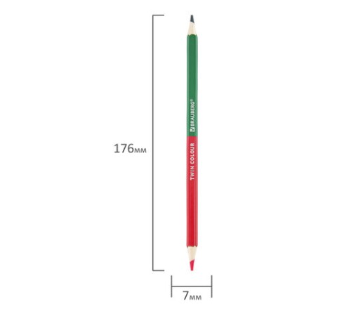 Карандаши цветные двусторонние BRAUBERG PREMIUM TWIN COLOUR, 24 шт., 48 цв., туба, шестигранные, грифель 3,3 мм, натуральное дерево, 181876 Карандаши цветные двусторонние BRAUBERG PREMIUM TWIN COLOUR, 24 шт., 48 цв., туба, шестигранные, грифель 3,3 мм, натуральное дерево, 181876