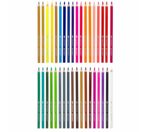 Карандаши цветные акварельные BRAUBERG PREMIUM AQUARELLE 36 цветов в тубе, трехгранные, утолщенный грифель 4 мм, натуральное дерево,181933